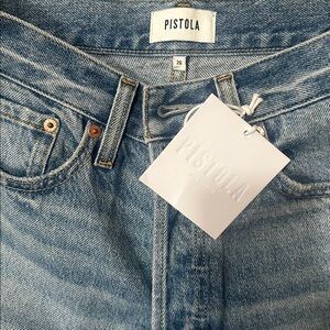 Pistola Light Blue Distressed Skinny Jeans